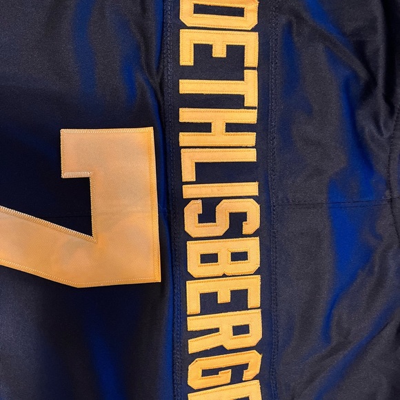 Pittsburgh Steelers Ben Roethlisberger Color Rush Nike Jersey men’s large - Picture 7 of 10